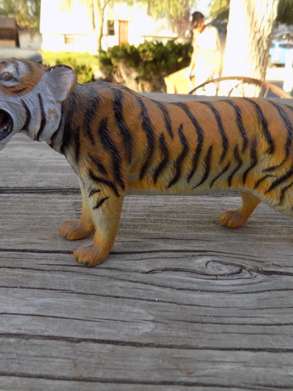 Tiger Realistic Looking,  Made in China Plastic